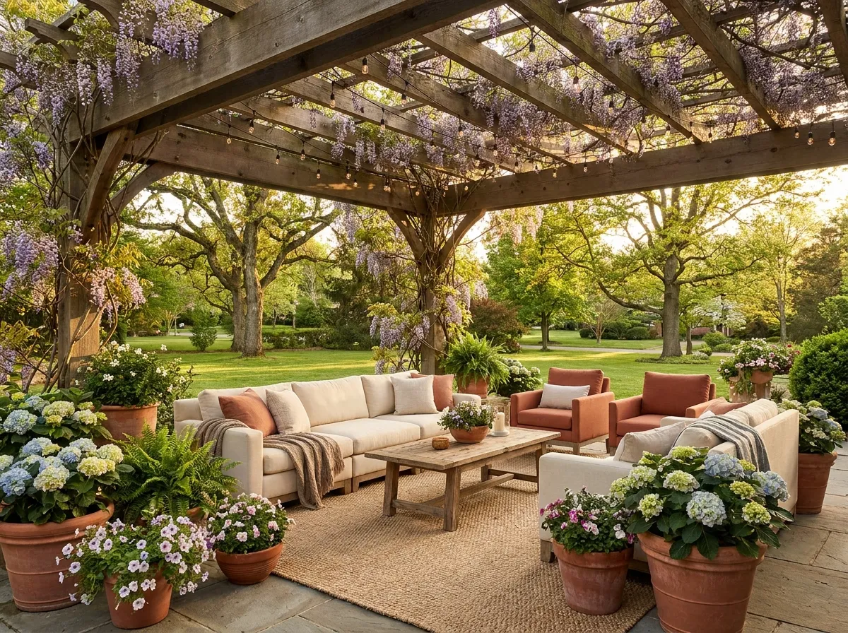 patio ideas pergola