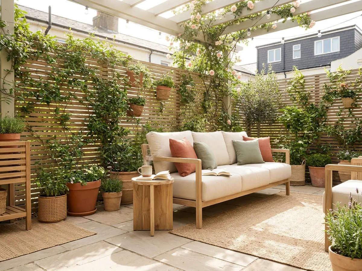 patio ideas privacy