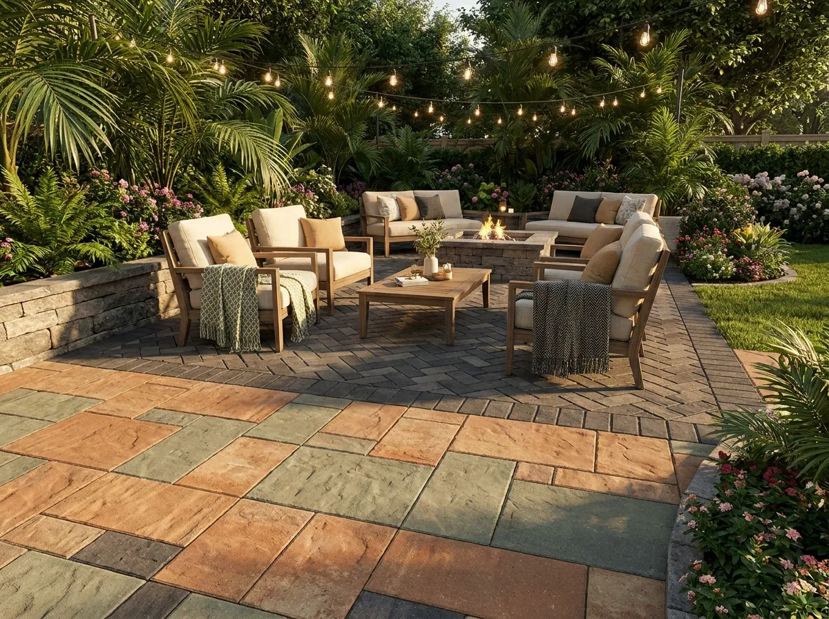 patio ideas pavers