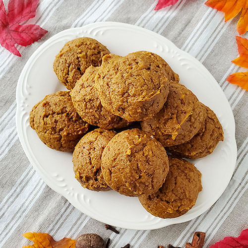 Sprouted Apple-Pumpkin Breakfast Cookies (THM:E) 3 sprouted applepumpkin breakfast