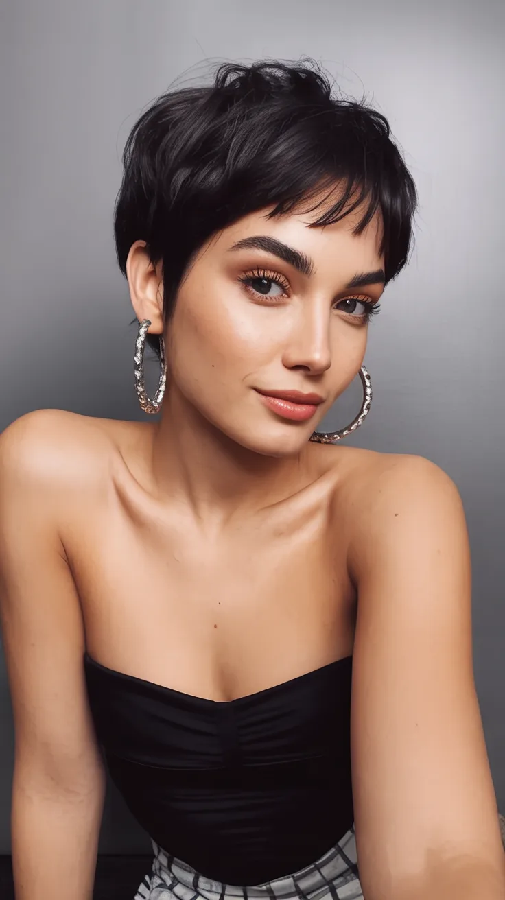 long pixie haircut