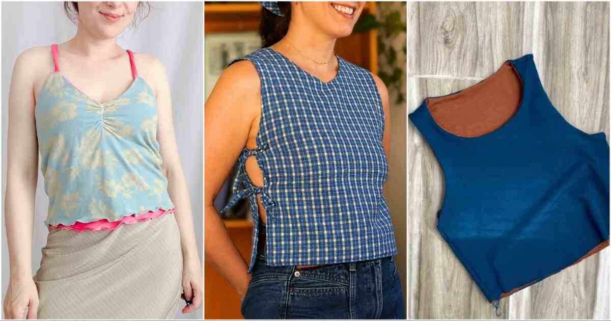 7 Reversible Summer Top Free Sewing Patterns 3 reversible summer top