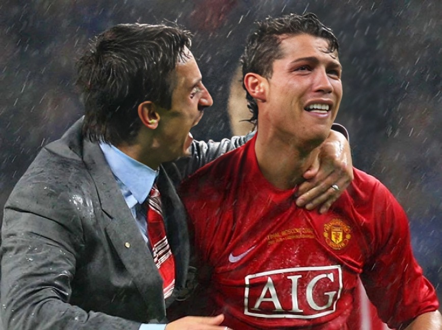 Ronaldos Nhung giot nuoc mat o chung ket Champions League 2008.jpg