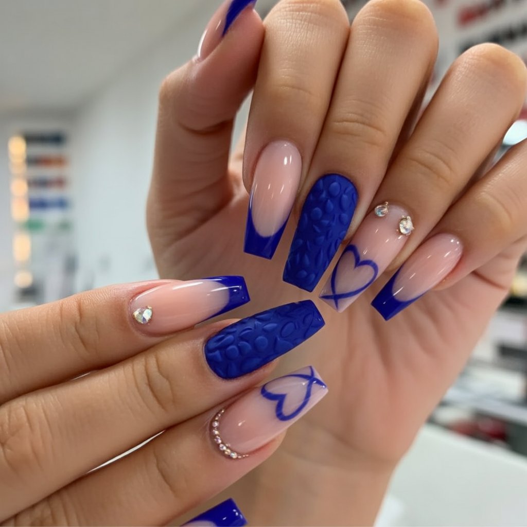 valentines day nails