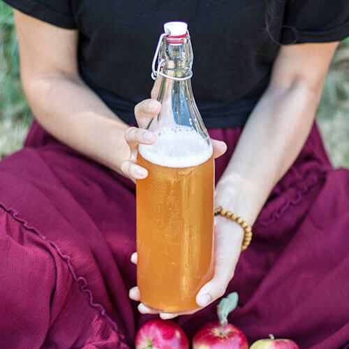 Spontaneously Fermented Sparkling Apple Cider 7 spontaneously fermented sparkling