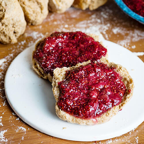 Homemade Sprouted Spelt Biscuits (flaky & buttery!) 1 homemade sprouted spelt