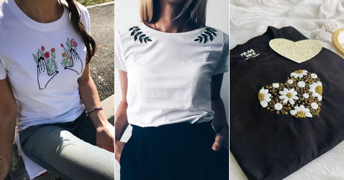 tshirt embroidery free
