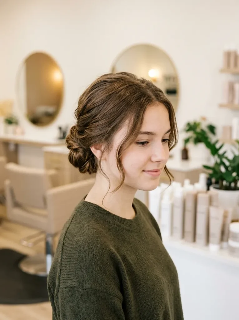 Teenage girl with chignon hairstyle 202606271253 765x1024.webp