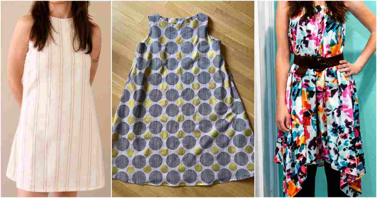 6 Trapeze Dress Free Sewing Patterns 6 trapeze dress free