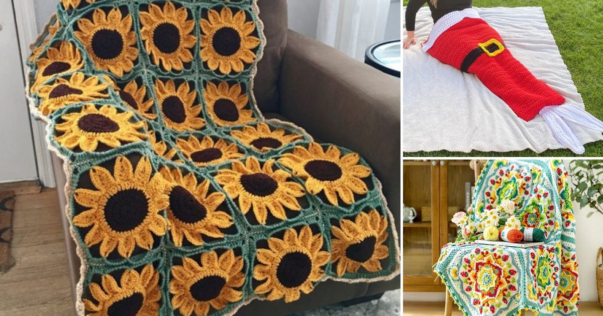unique crochet blanket