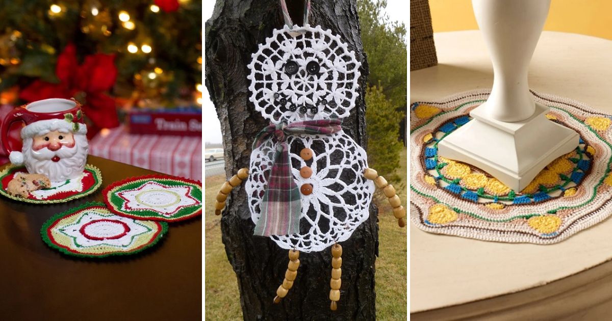 unique doily free
