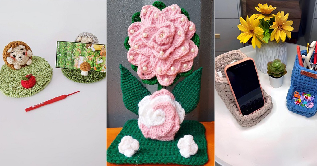 unique phone holder