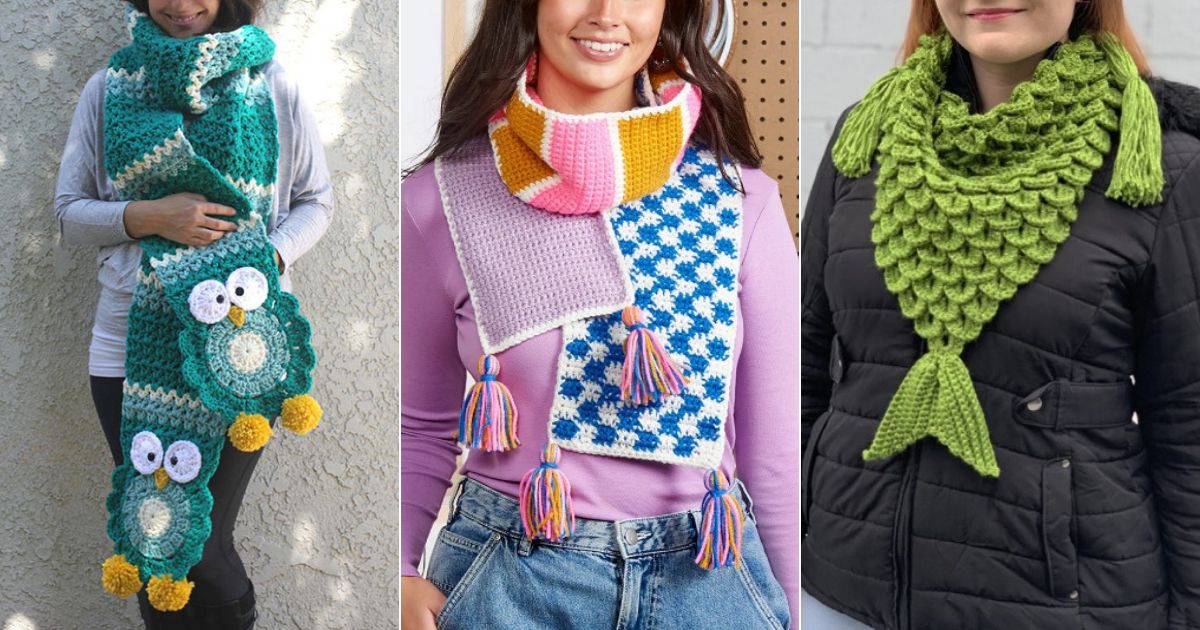 unique scarf free