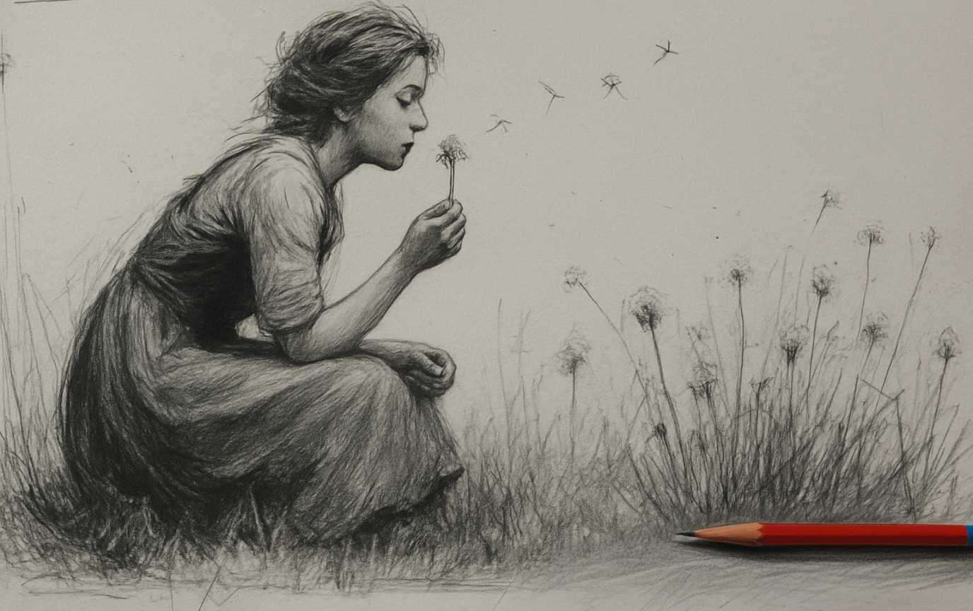 spring life sketch