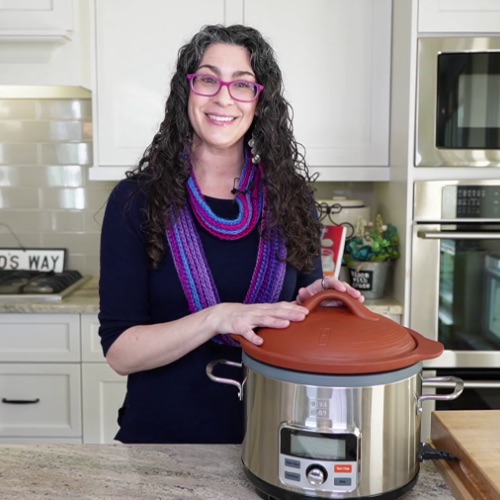 VitaClay Nourishing Pot Review +Apple-Blueberry “Cream of Wheat” 8 vitaclay nourishing pot
