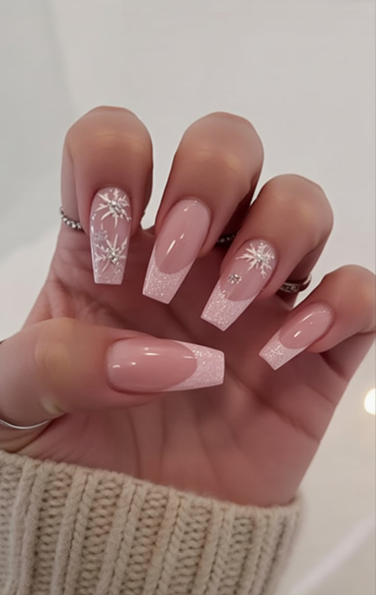 festive december nails