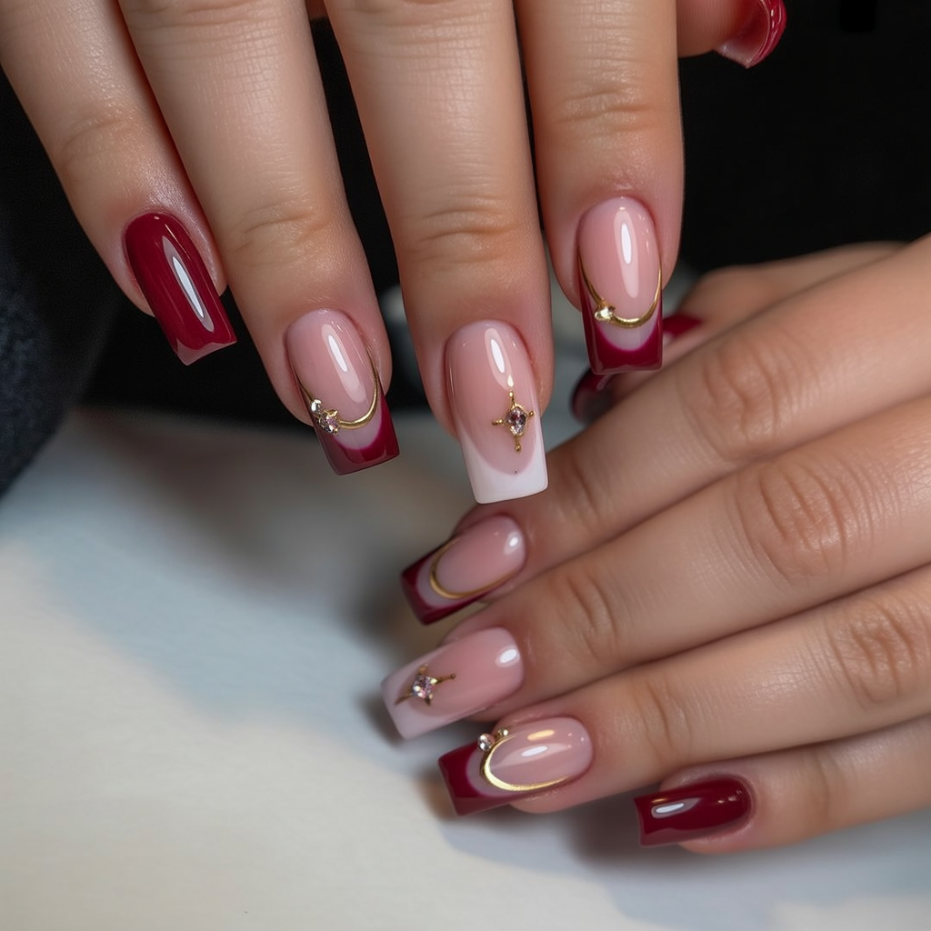 square acrylic nails