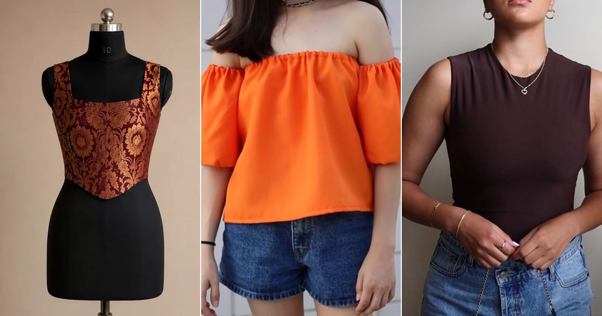 8 Zara Top Free Sewing Patterns 2 zara top free