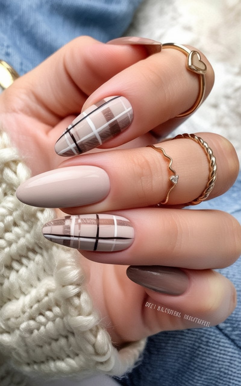 plaid nails 20252026