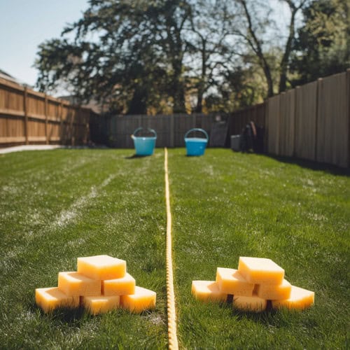 wet sponge dodgeball