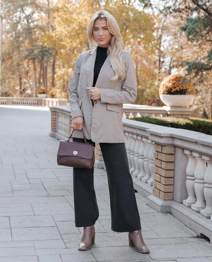fall business casual