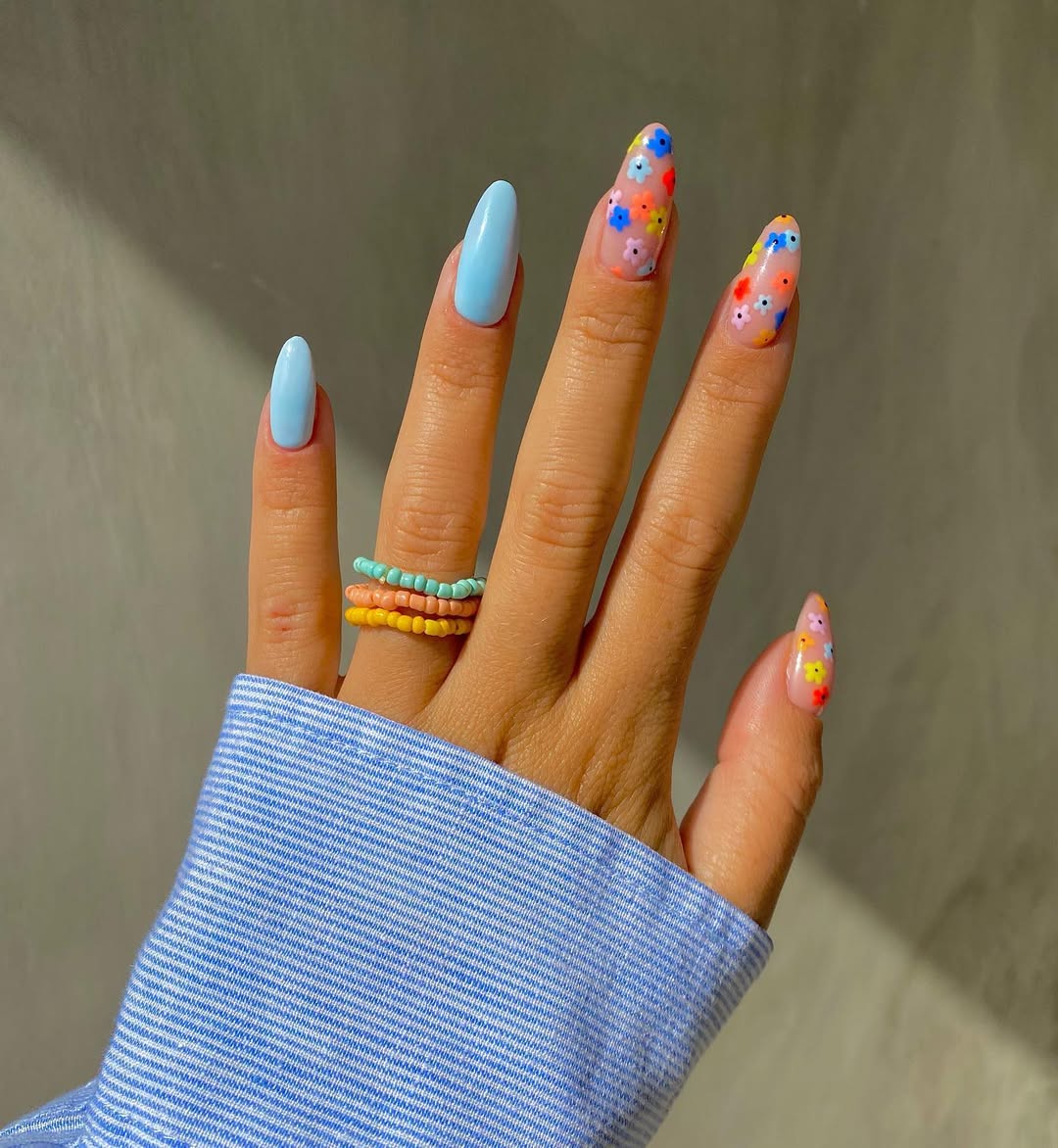 stunning summer nail