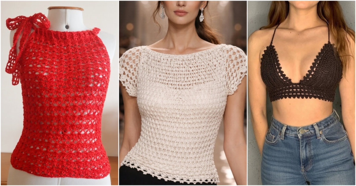 crochet lolita top