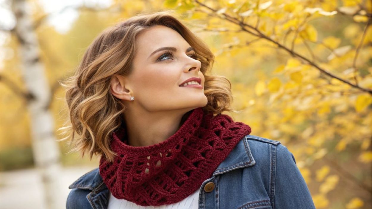 latest crochet neck