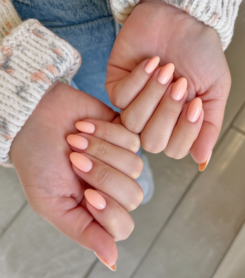 peach nails 2026