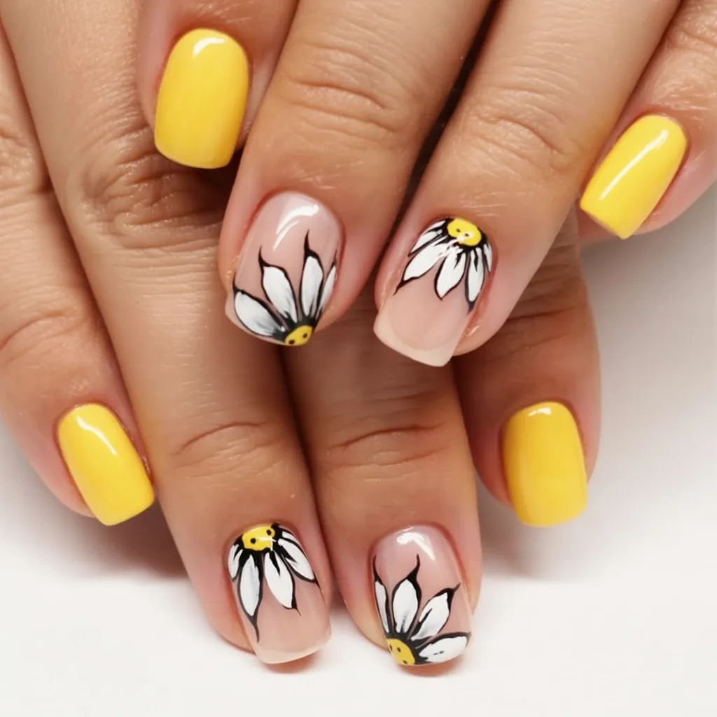 fresh yellow spring