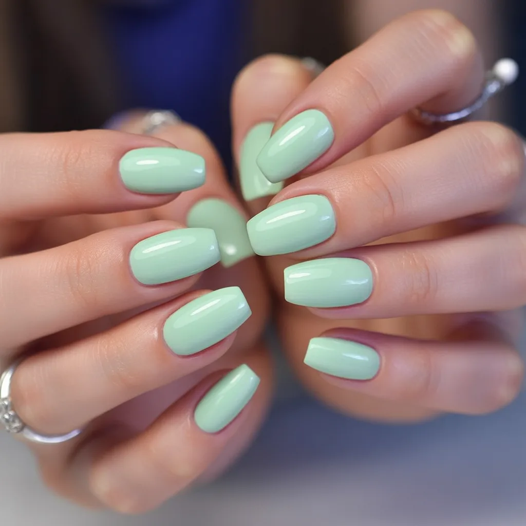 fresh spring nail