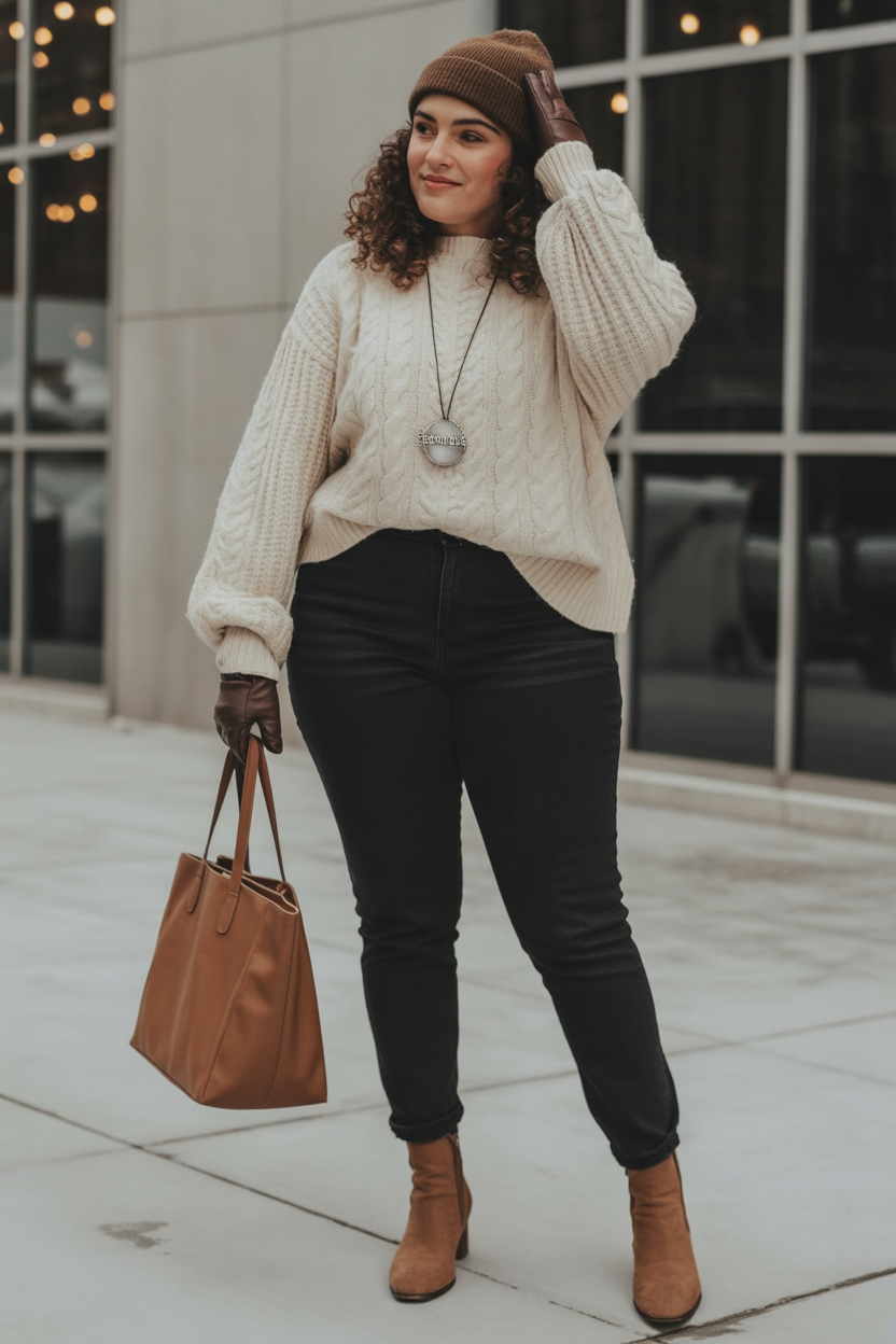 22 Curvy Fall Outfits 2025 That Are Comfortable, Chic, and Totally You 8 curvy fall outfits