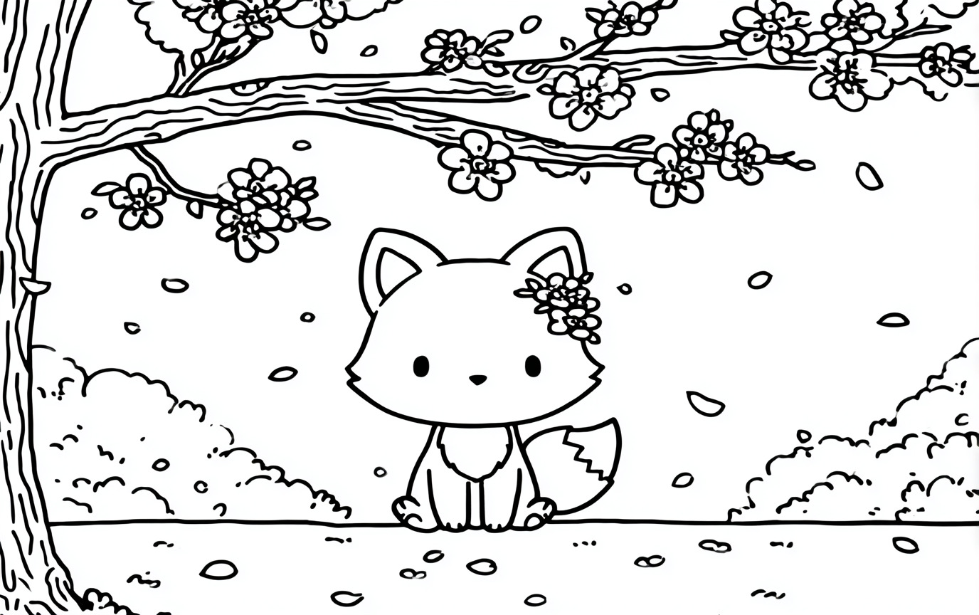 30 Cute Spring Animal Coloring Pages for Calm Creativity 5 cute spring animal