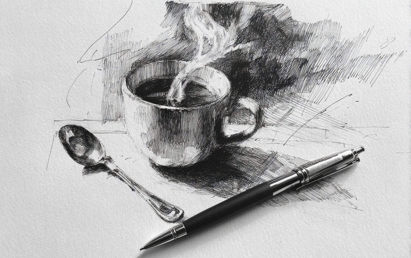 20 Minimal Aesthetic Sketch Ideas for Peaceful Drawing 3 minimal aesthetic sketch