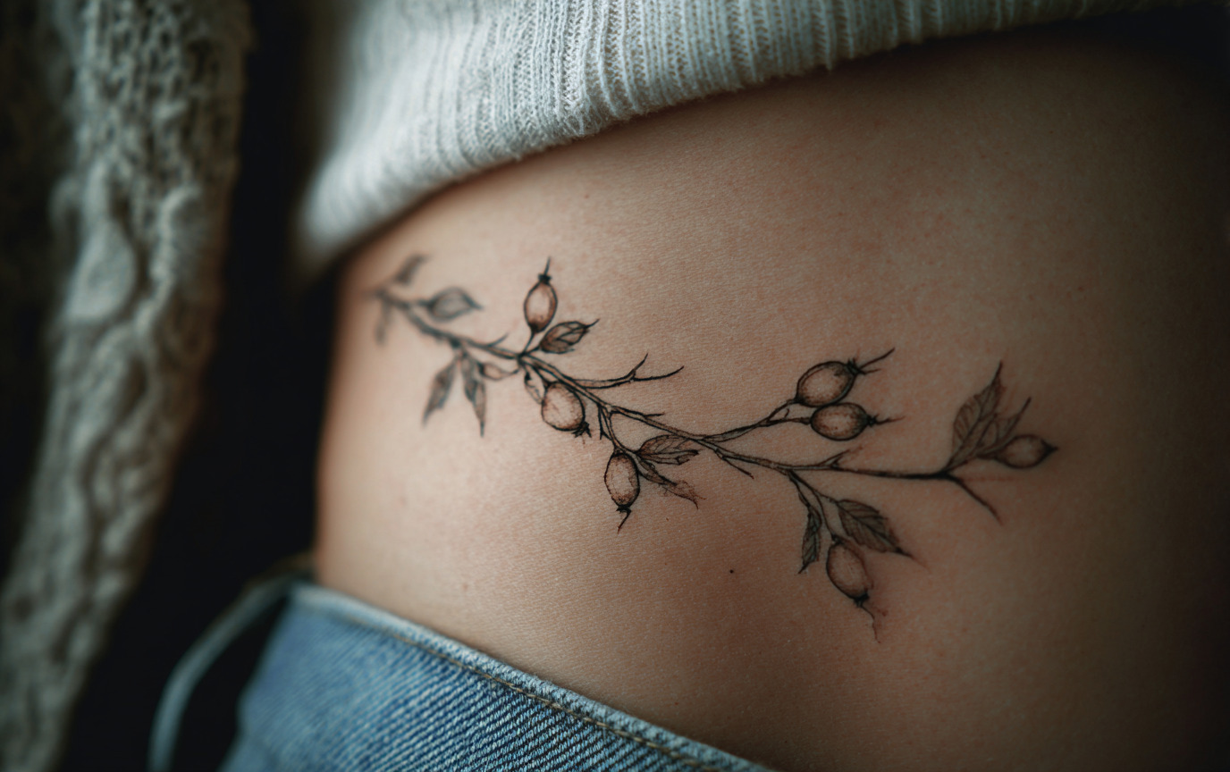 25 Minimal Floral Tattoo Designs Inspired by Nature 4 minimal floral tattoo