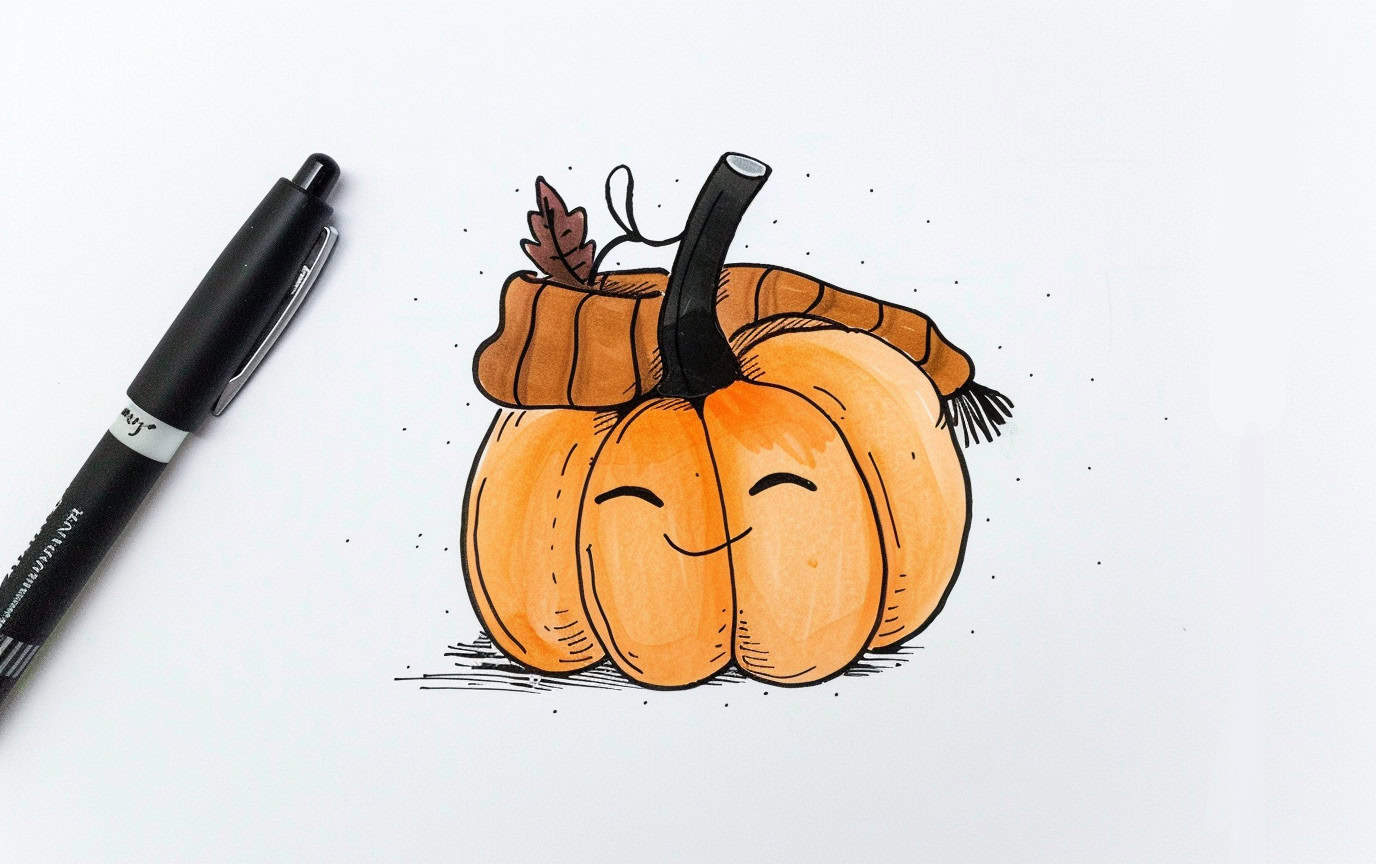 fallinspired character doodles