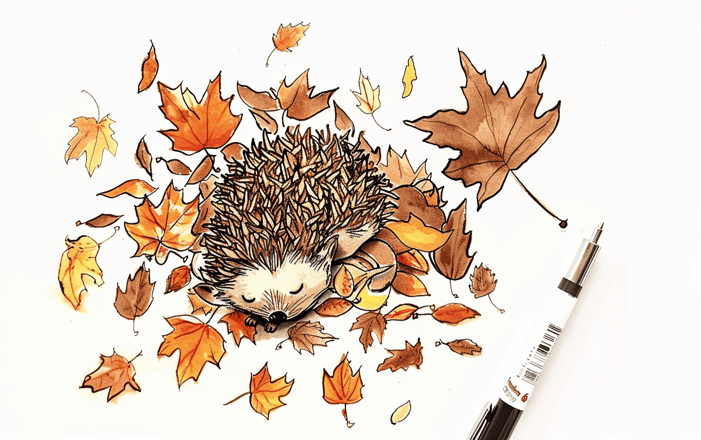 fun autumn doodle