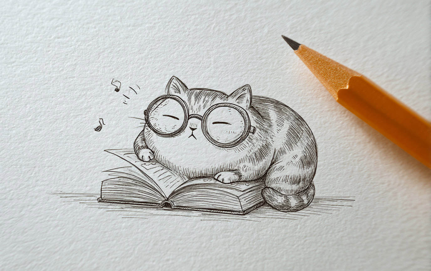 easy cartoon drawing