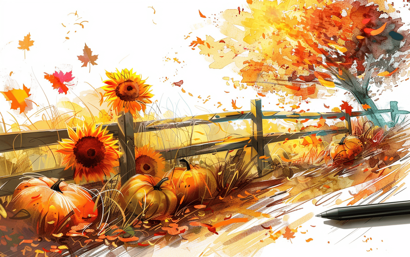cozy autumn lockscreen