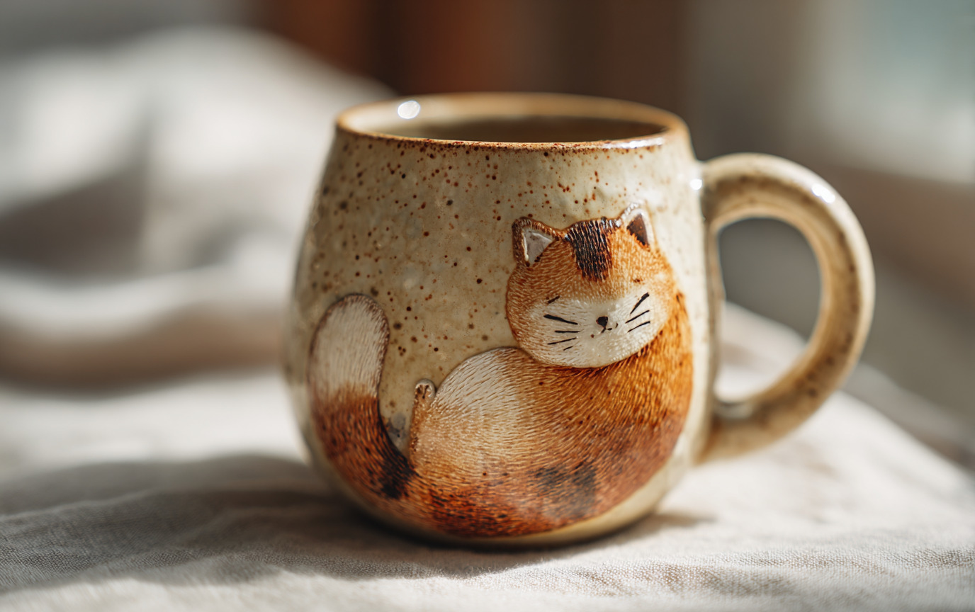 25 Cute Mug Pottery Painting Ideas for Cozy Coffee Lovers 5 cute mug pottery