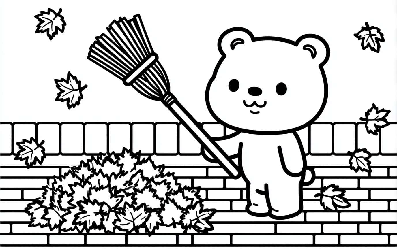 25 Adorable Easy Cute Autumn Coloring Sheets to Warm Up Your Sketchbook 1 adorable easy cute
