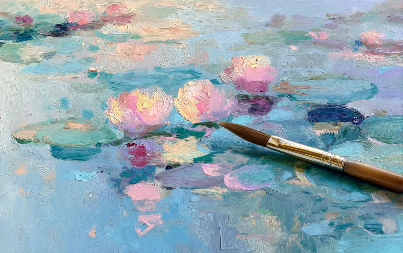 dreamy monetstyle paintings