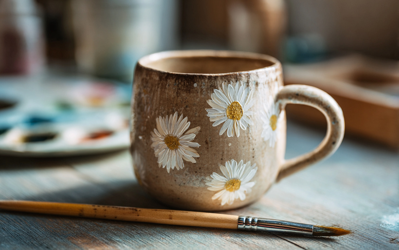 30 Cute Pottery Painting Ideas for Beginners 1 cute pottery painting