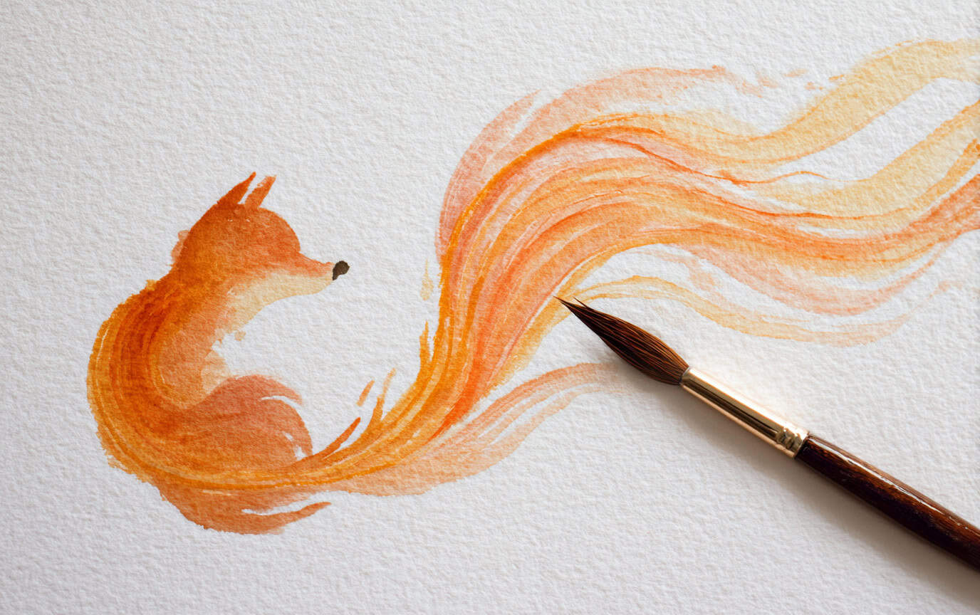 magical watercolor autumn