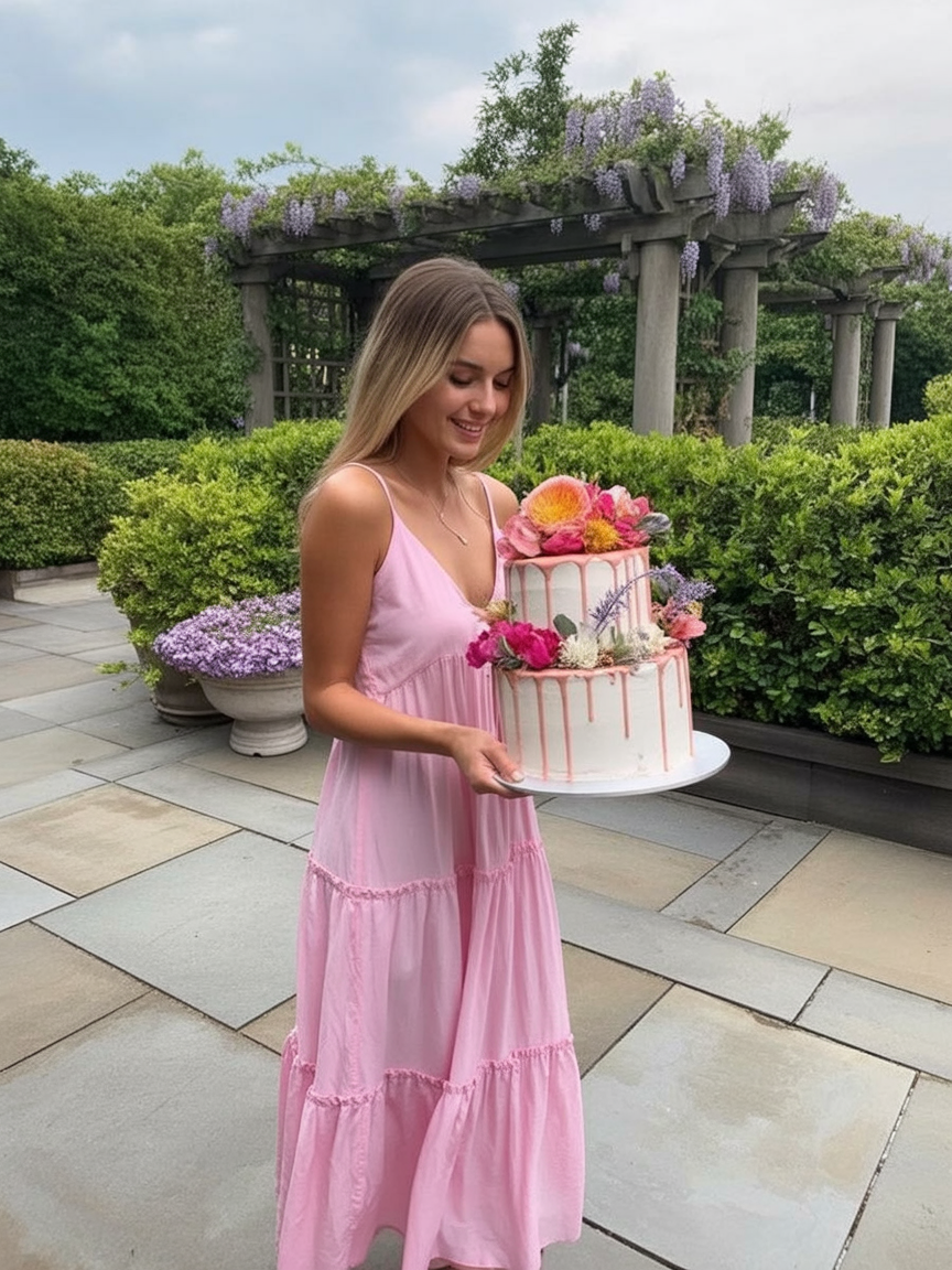 fresh spring birthday