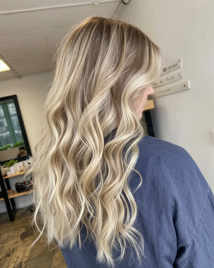 summer blonde hair