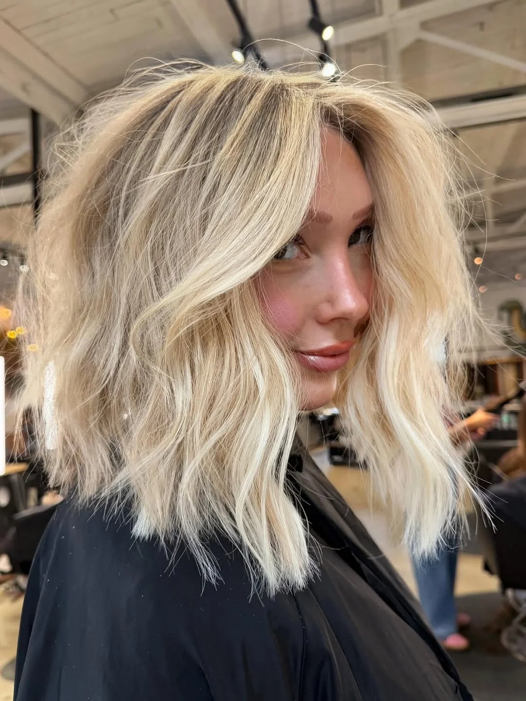fall blonde hair