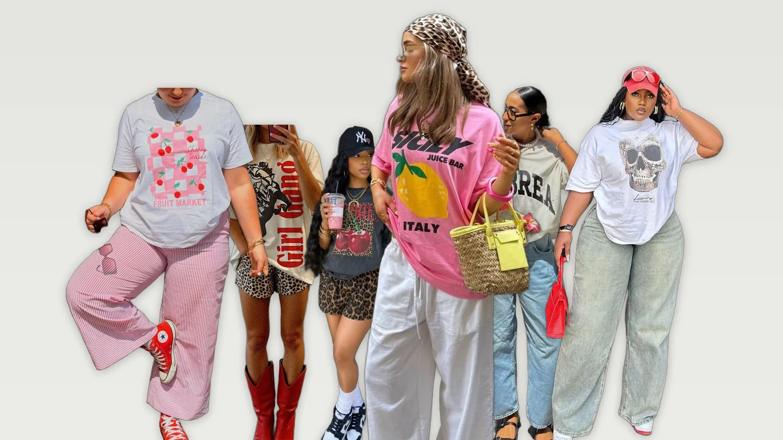 Trendiest 20+ Graphic Tee Outfits You’ll Be Obsessed With 3 trendiest graphic tee