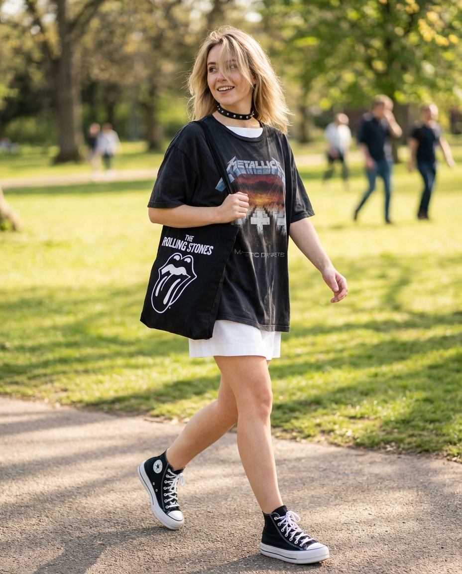 grungy summer outfits