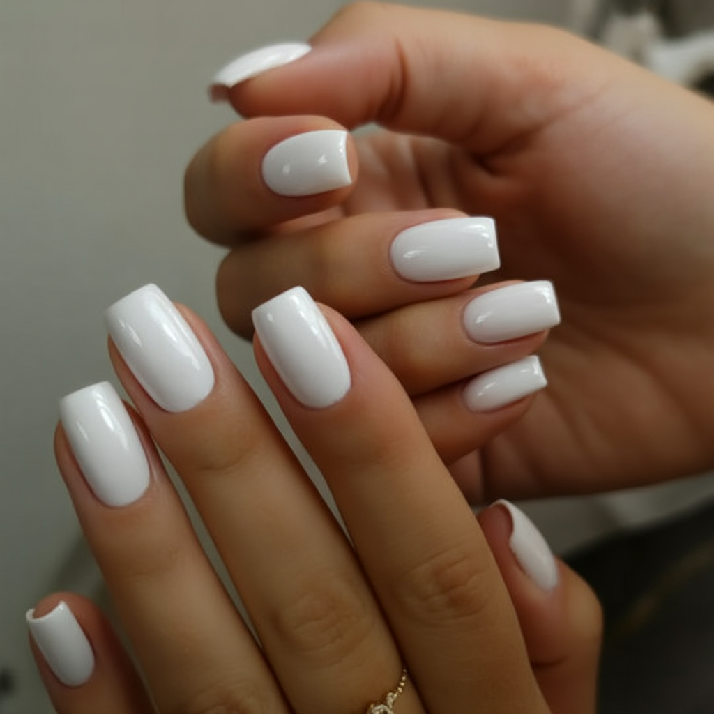 white nails 2026